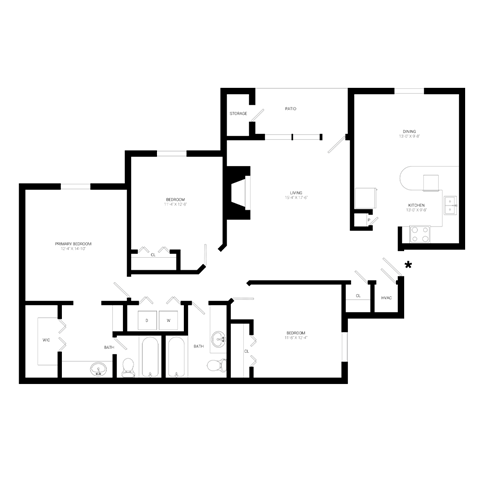 Birchwood at Boulders | Floorplan